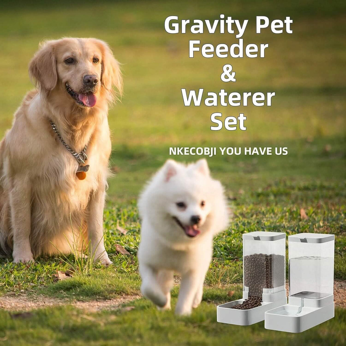 Automatic Cat Feeder and Water Dispenser Set - A-1 Thread Vault