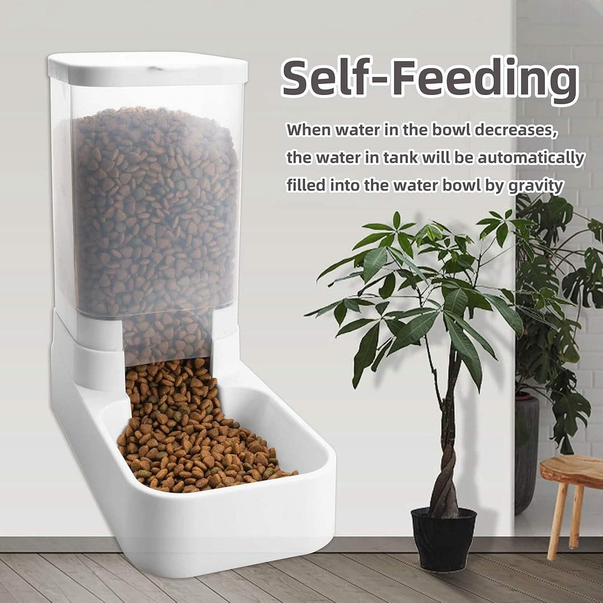 Automatic Cat Feeder and Water Dispenser Set - A-1 Thread Vault