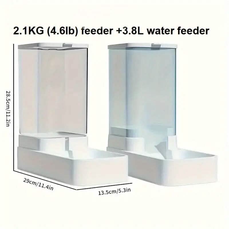 Automatic Cat Feeder and Water Dispenser Set - A-1 Thread Vault