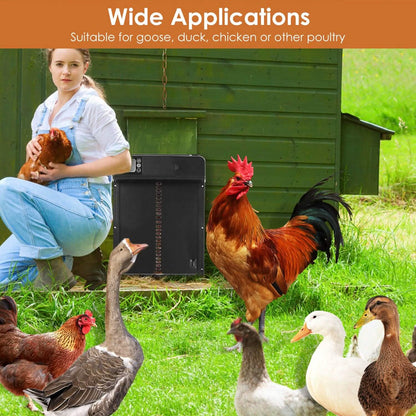 Automatic Chicken Coop Door with Timer Setting - A-1 Thread Vault