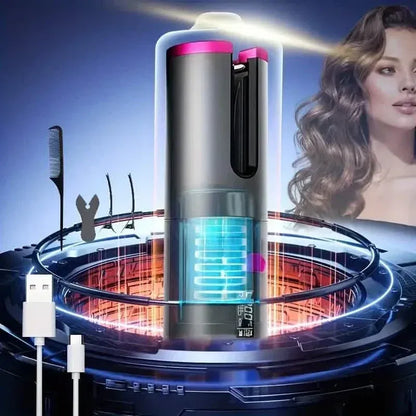 Automatic Curling Iron for Full-bodied Hair with 5 Temperature Settings - A-1 Thread Vault