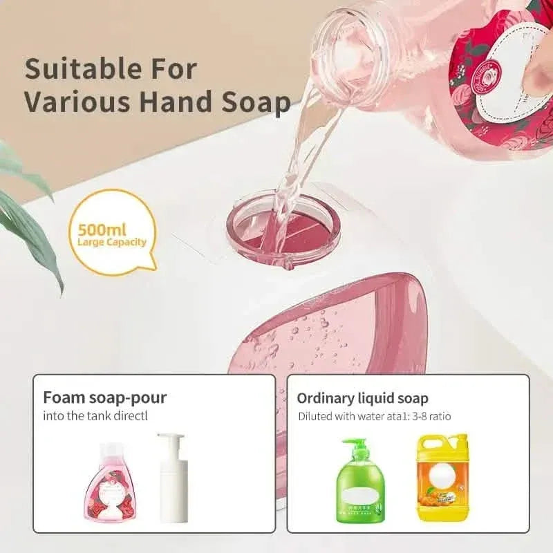Automatic Foam Soap Dispenser – Touchless, USB Rechargeable, Adjustable Volume - A-1 Thread Vault