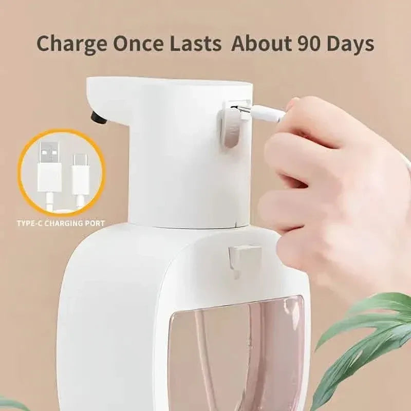 Automatic Foam Soap Dispenser – Touchless, USB Rechargeable, Adjustable Volume - A-1 Thread Vault