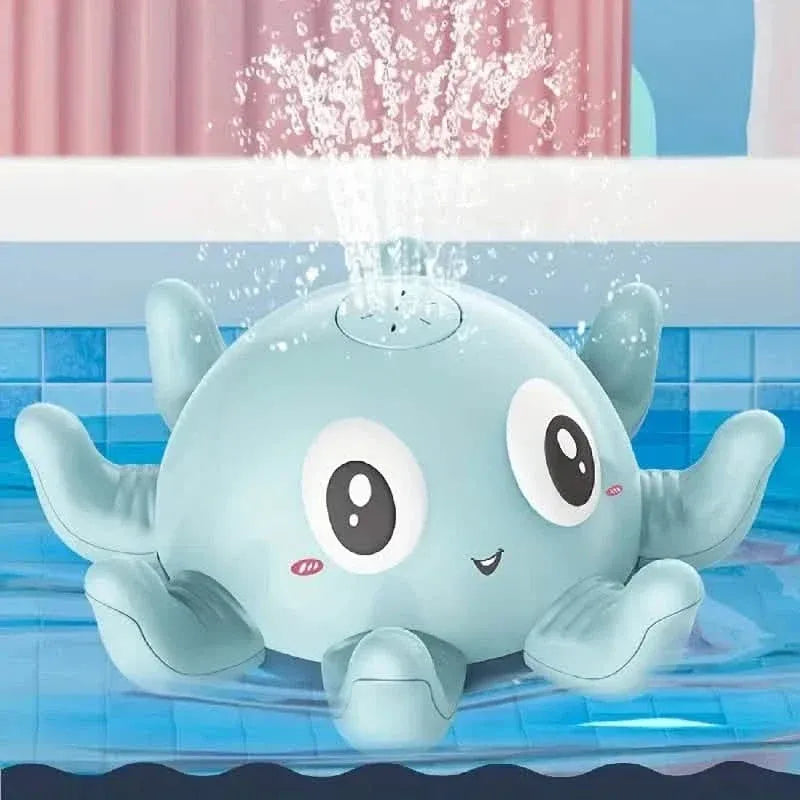 Automatic Induction Water Spray Small Octopus with Light Music Play - A-1 Thread Vault