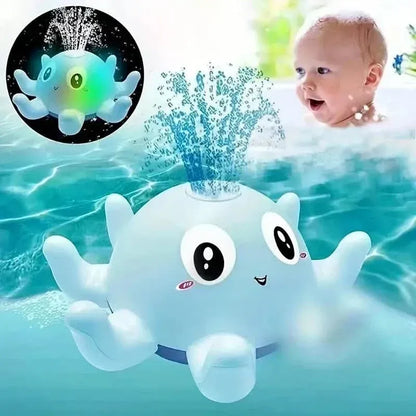 Automatic Induction Water Spray Small Octopus with Light Music Play - A-1 Thread Vault