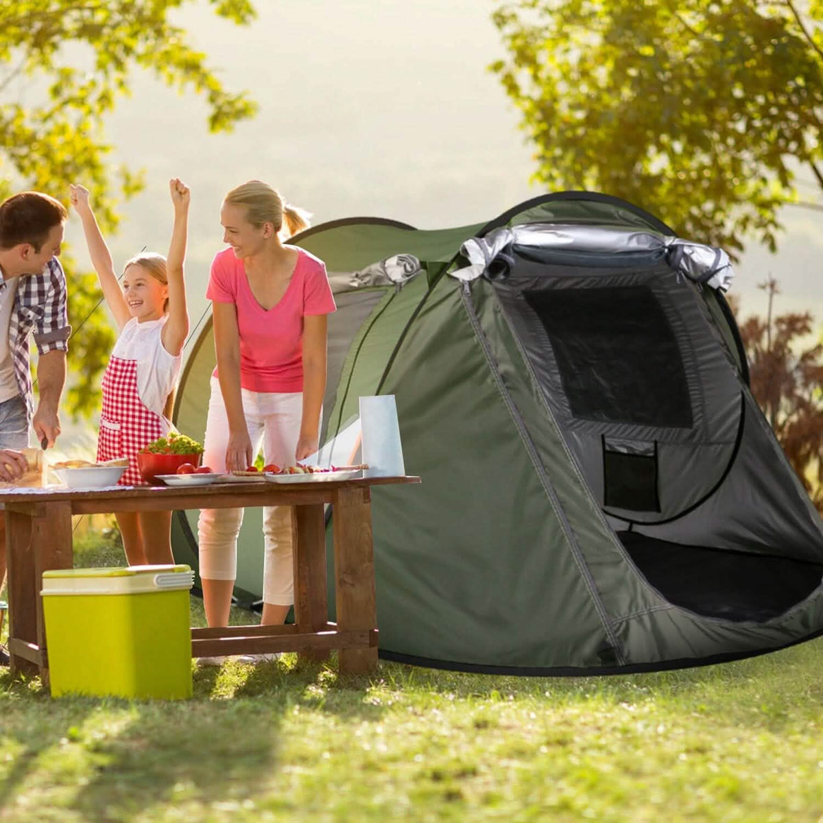 Automatic Pop Up Camping Tent - A-1 Thread Vault