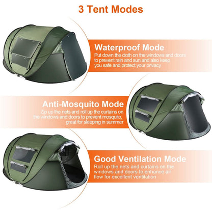 Automatic Pop Up Camping Tent - A-1 Thread Vault