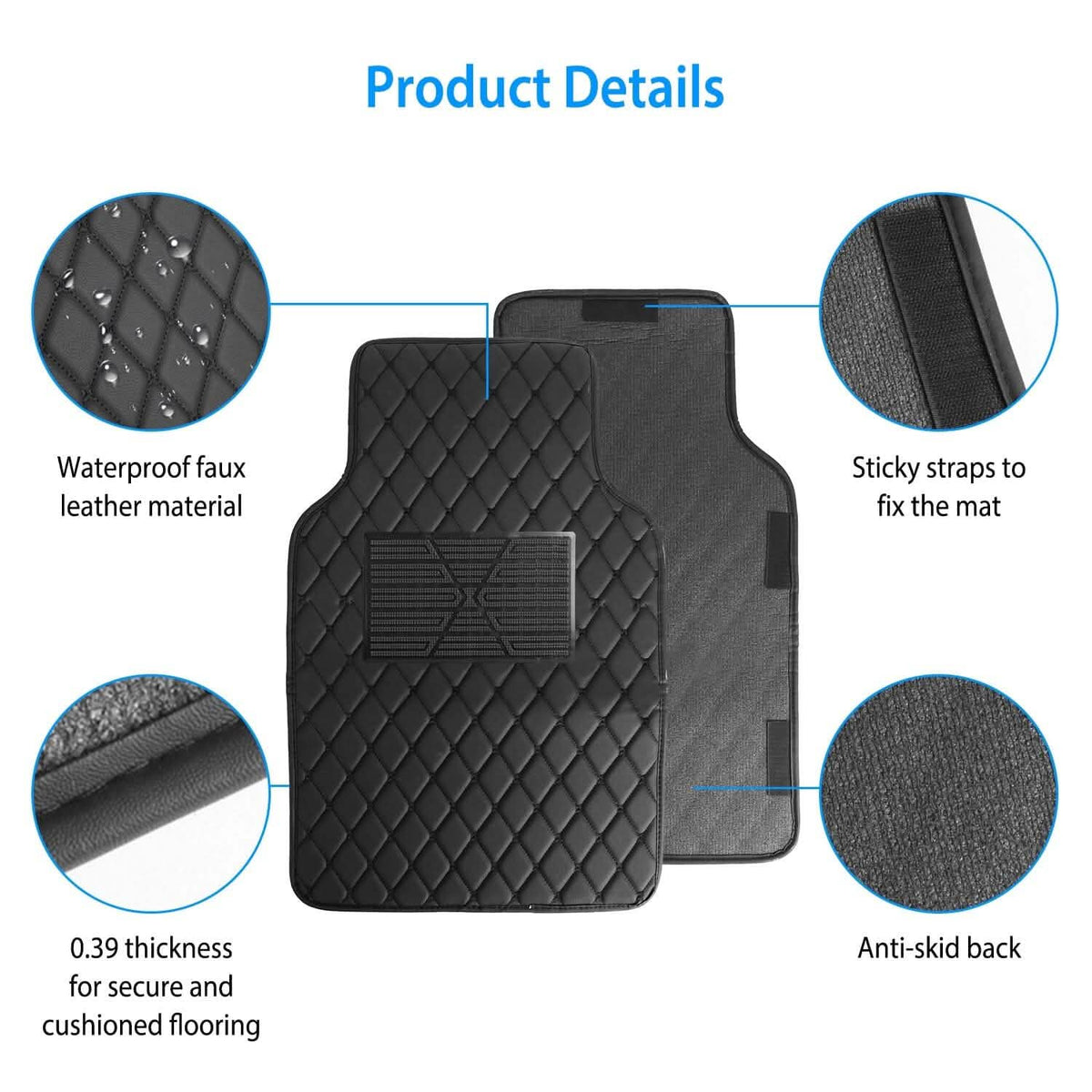 Automotive Car Floor Mats - A-1 Thread Vault