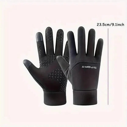 Autumn and Winter Outdoor Plus Velvet Cold Safeguard Glove - A-1 Thread Vault