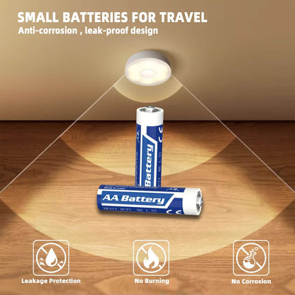 48-Pack: AA + AAA Carbon Battery Combo – 1.5V, Non-Rechargeable - A-1 Thread Vault