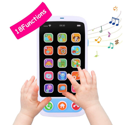 Baby Infant Interactive Educational Phone with Music Light - A-1 Thread Vault