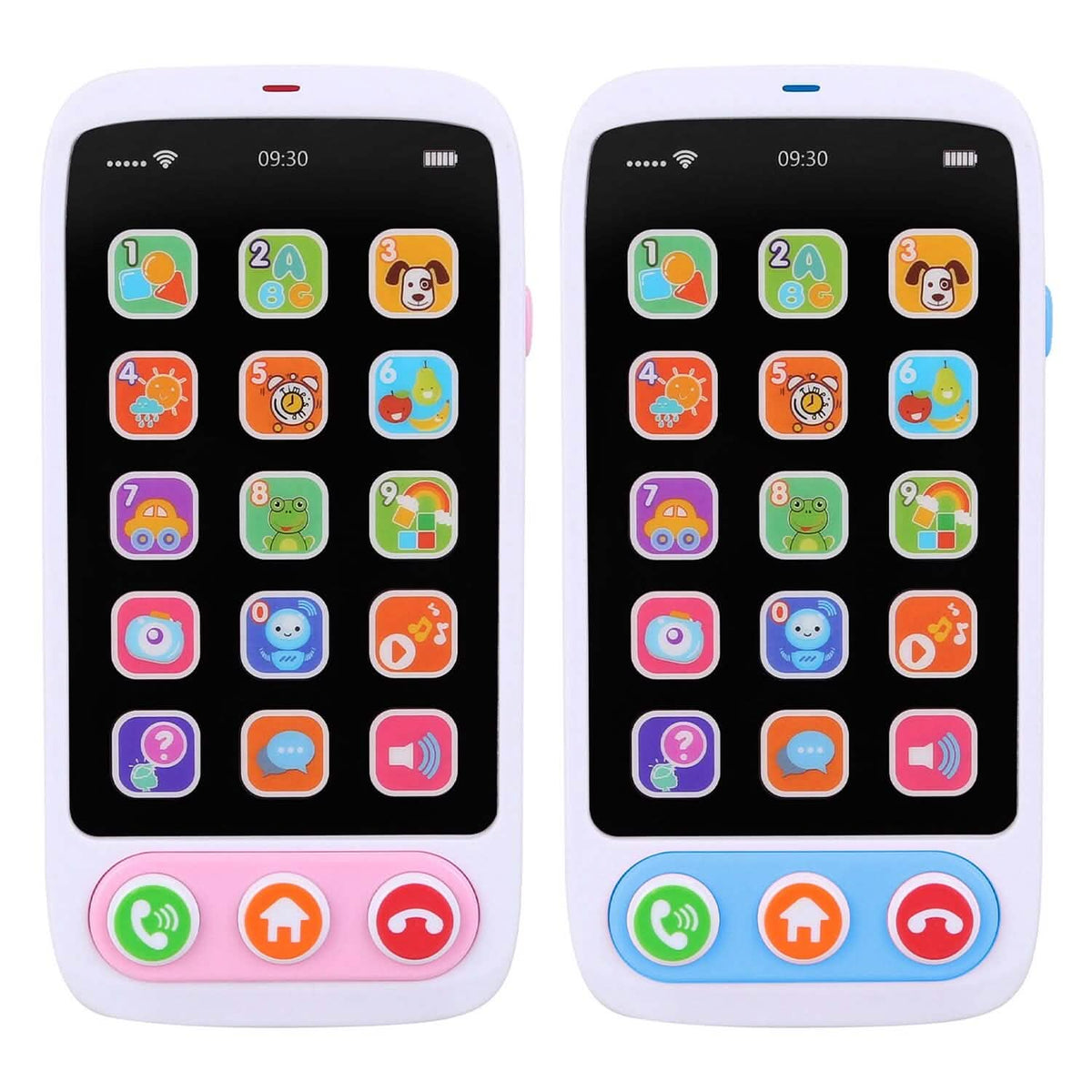 Baby Infant Interactive Educational Phone with Music Light - A-1 Thread Vault