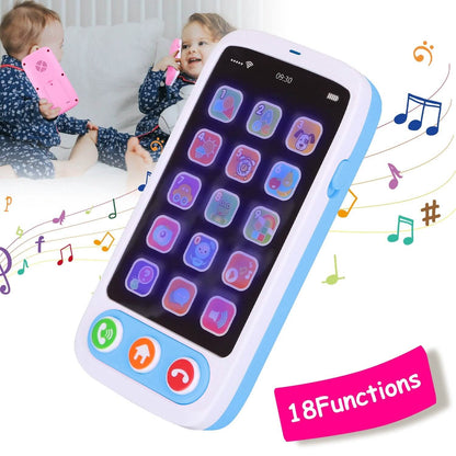 Baby Infant Interactive Educational Phone with Music Light - A-1 Thread Vault