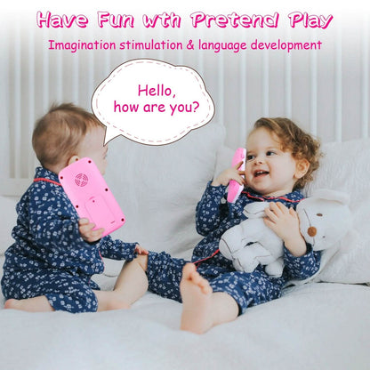 Baby Infant Interactive Educational Phone with Music Light - A-1 Thread Vault