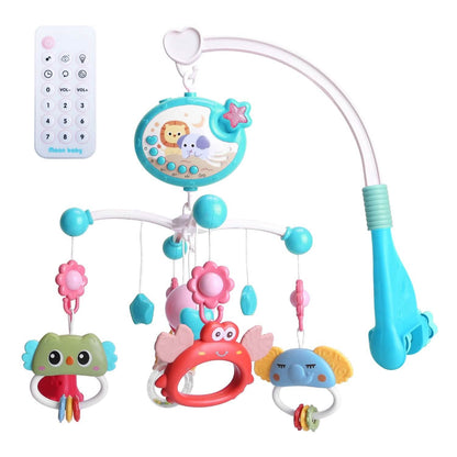 Baby Musical Crib Bed Bell Rotating Mobile Star Projection - A-1 Thread Vault