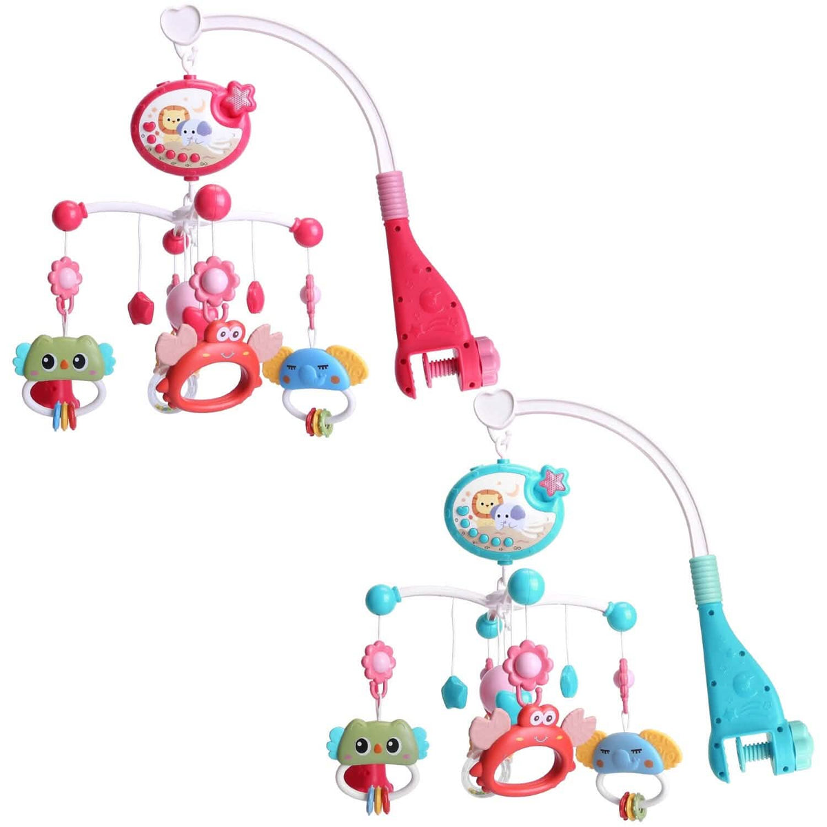 Baby Musical Crib Bed Bell Rotating Mobile Star Projection - A-1 Thread Vault