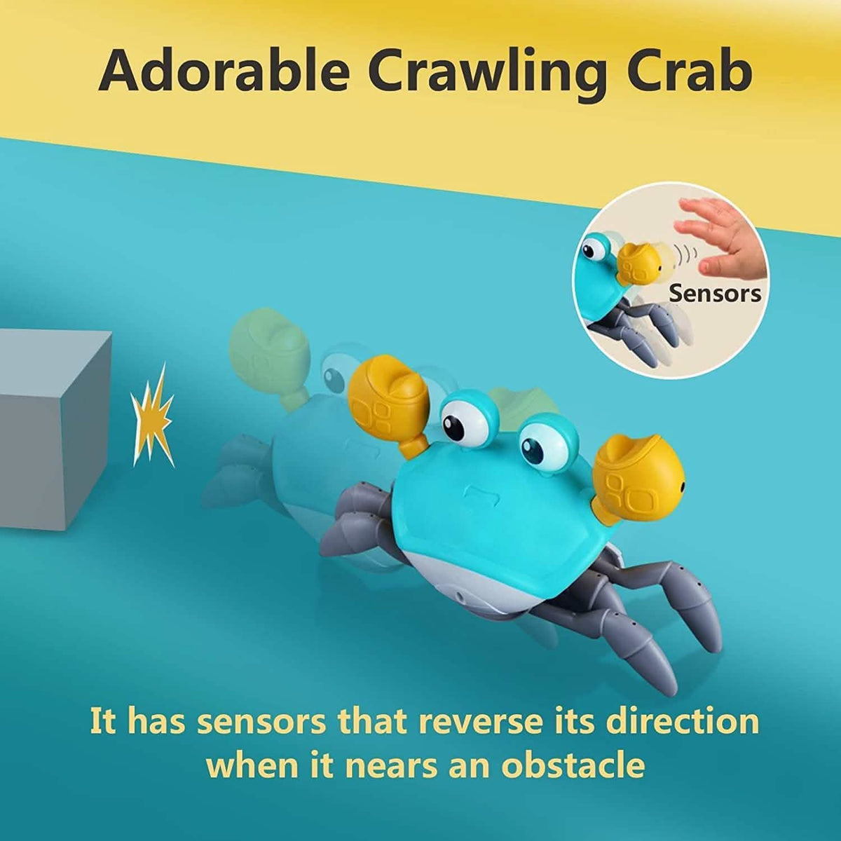 Baby Toys Infant Crawling Crab - A-1 Thread Vault