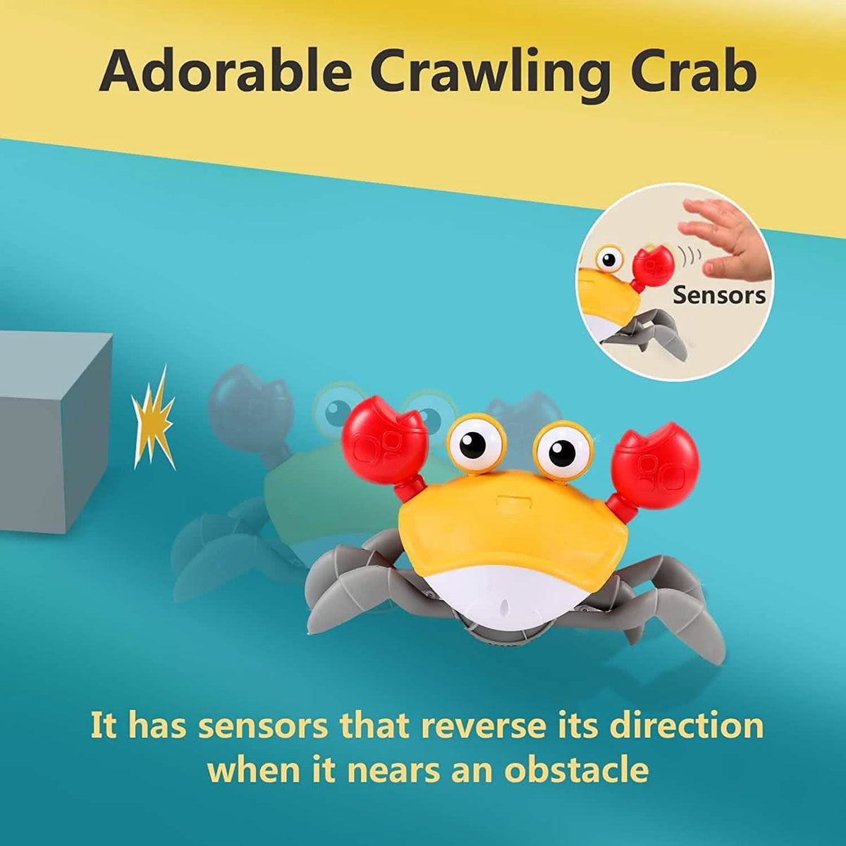 Baby Toys Infant Crawling Crab - A-1 Thread Vault