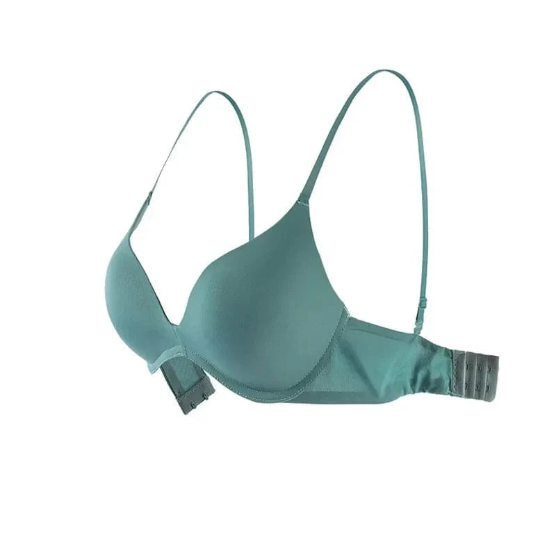 Backless Bras for Women Seamless Underwear Sexy Lingerie 3/4 Cup Bralette Top Wireless Brassiere Intimates Comfort T Shirt Bra - A-1 Thread Vault