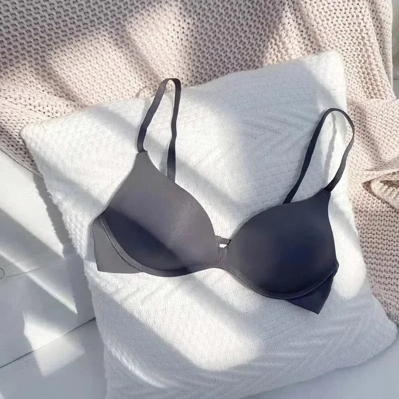 Backless Bras for Women Seamless Underwear Sexy Lingerie 3/4 Cup Bralette Top Wireless Brassiere Intimates Comfort T Shirt Bra - A-1 Thread Vault