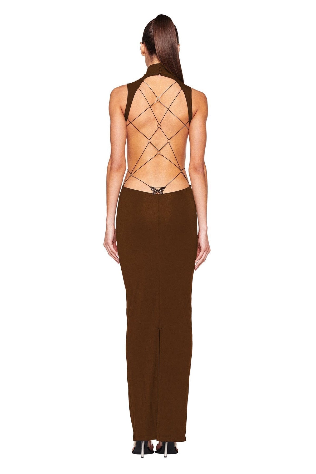 Backless Floor Length Dress - A-1 Thread Vault