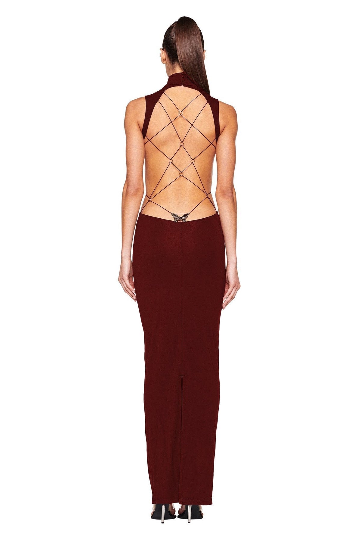 Backless Floor Length Dress - A-1 Thread Vault
