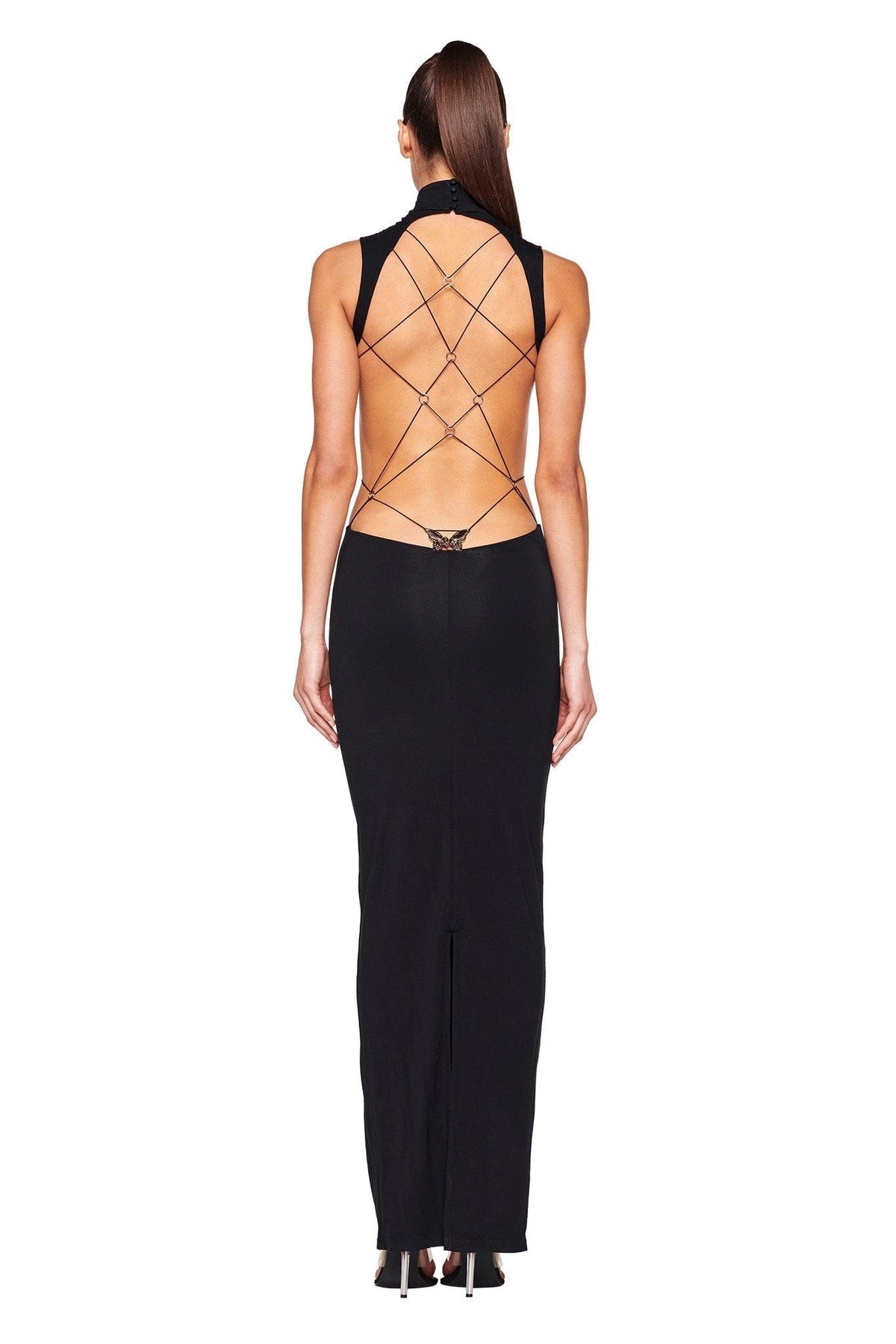 Backless Floor Length Dress - A-1 Thread Vault