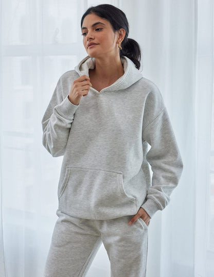 Basics Cloud Grey Unisex Hoodie - A-1 Thread Vault