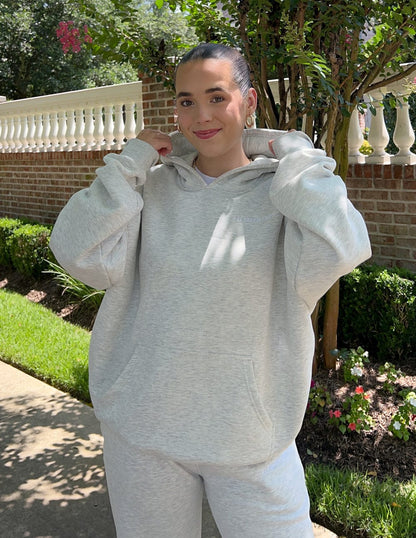 Basics Cloud Grey Unisex Hoodie - A-1 Thread Vault