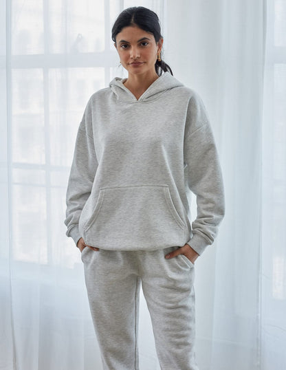 Basics Cloud Grey Unisex Hoodie - A-1 Thread Vault