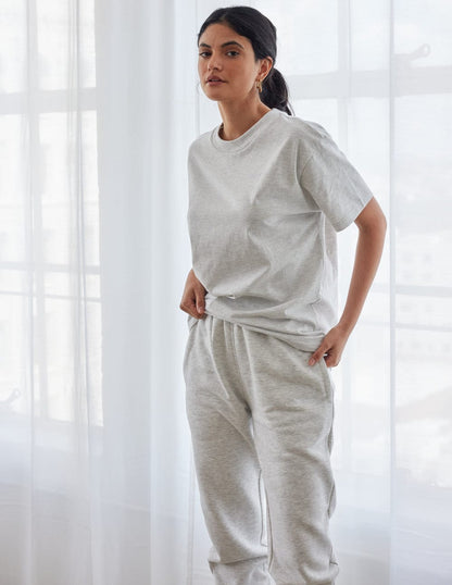 Basics Cloud Grey Unisex Tee - A-1 Thread Vault