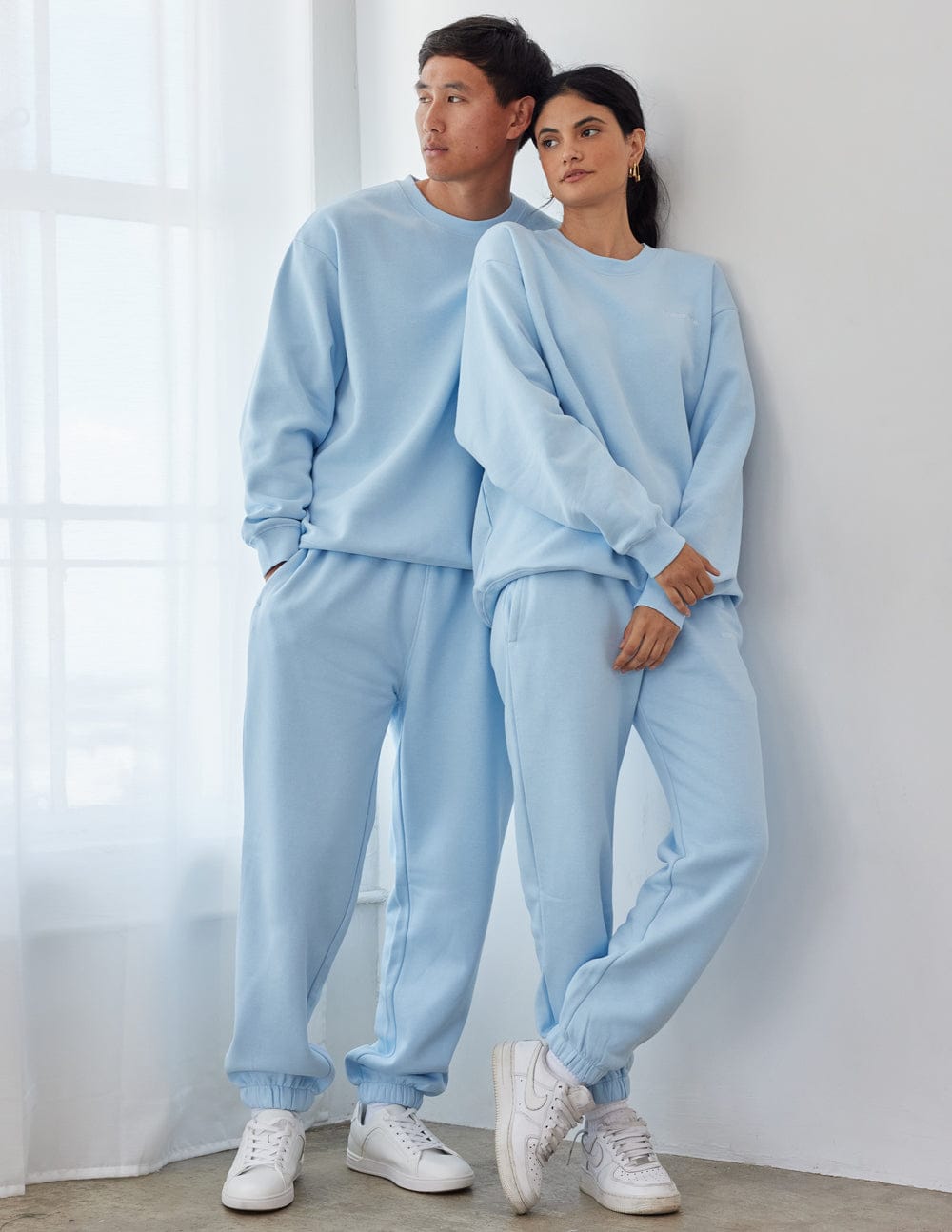 Basics Dream Blue Unisex Crewneck - A-1 Thread Vault