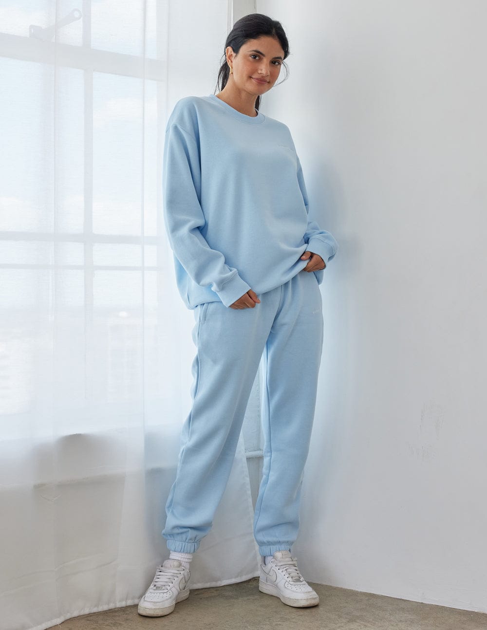 Basics Dream Blue Unisex Crewneck - A-1 Thread Vault