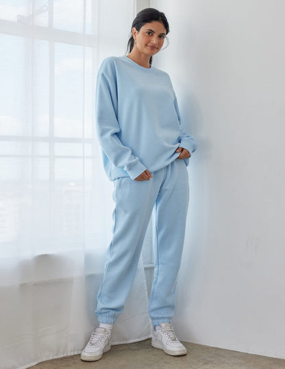 Basics Dream Blue Unisex Crewneck - A-1 Thread Vault