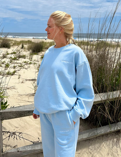 Basics Dream Blue Unisex Crewneck - A-1 Thread Vault