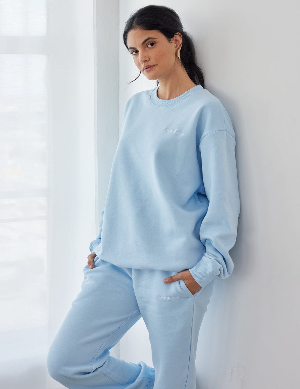 Basics Dream Blue Unisex Crewneck - A-1 Thread Vault
