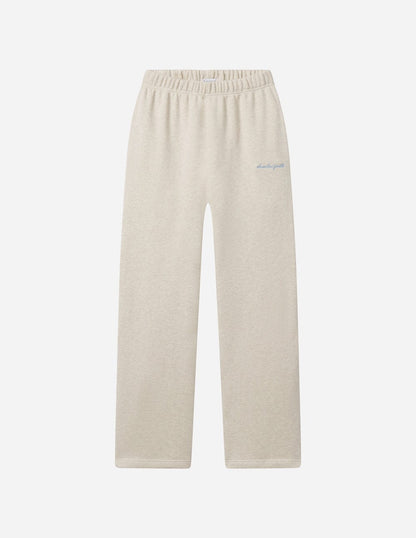 Basics Eggshell Wide Leg Sweatpant - A-1 Thread Vault