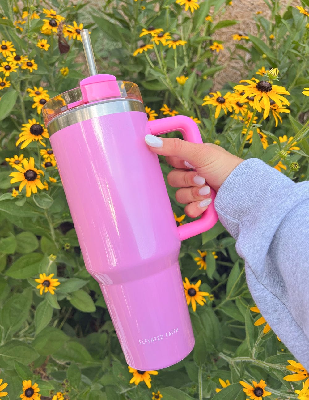 Basics Pink 40 oz Tumbler - A-1 Thread Vault