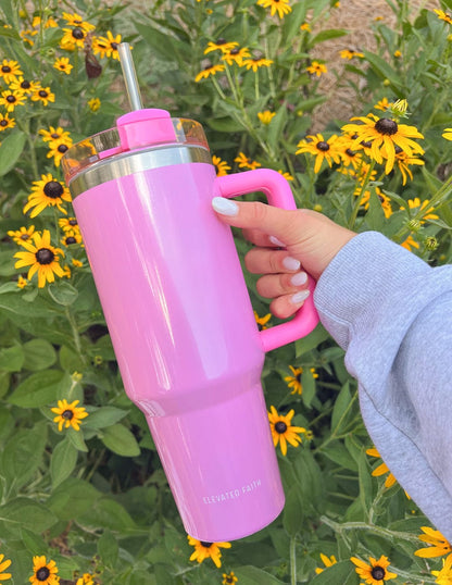 Basics Pink 40 oz Tumbler - A-1 Thread Vault