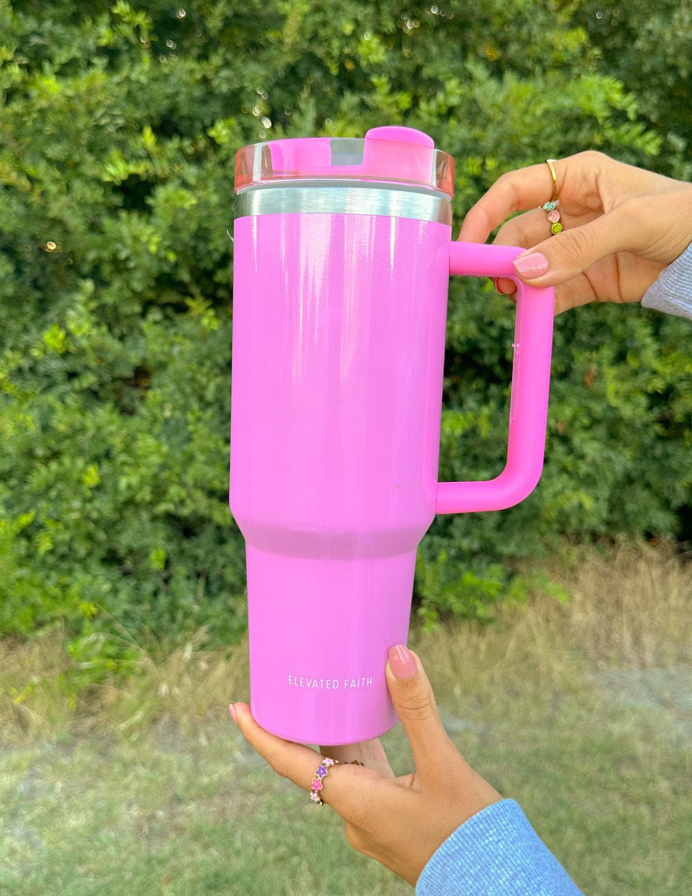 Basics Pink 40 oz Tumbler - A-1 Thread Vault