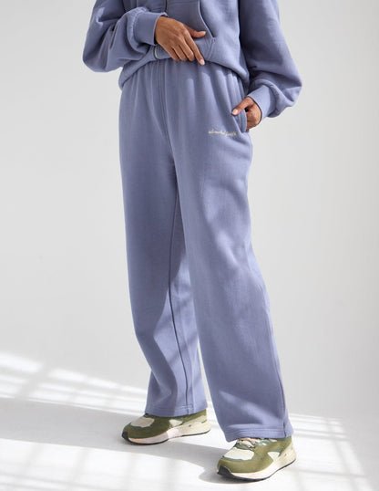 Basics Plum Wide Leg Sweatpant - A-1 Thread Vault