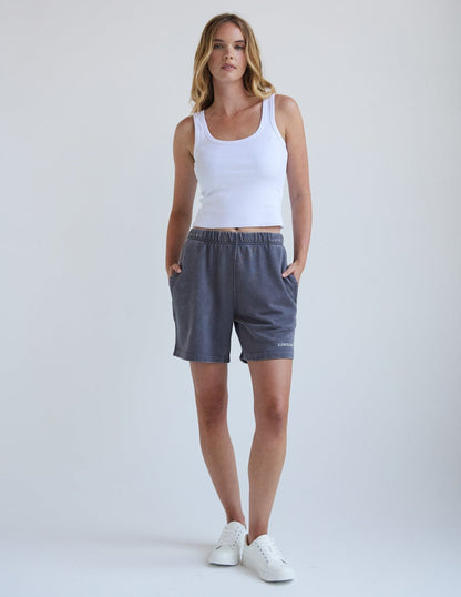 Basics Smoke Grey Women's Short - A-1 Thread Vault