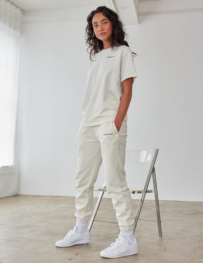 Basics White Sand Unisex Sweatpant - A-1 Thread Vault