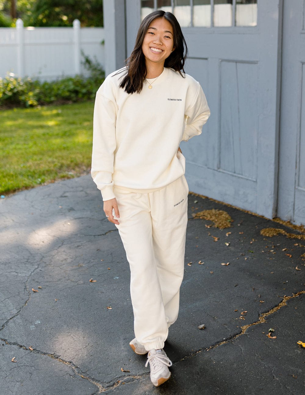 Basics White Sand Unisex Sweatpant - A-1 Thread Vault