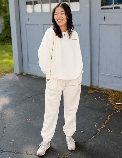 Basics White Sand Unisex Sweatpant - A-1 Thread Vault