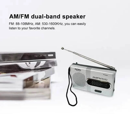 Battery Operated Portable AM/FM Radio - A-1 Thread Vault