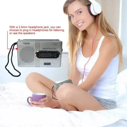 Battery Operated Portable AM/FM Radio - A-1 Thread Vault