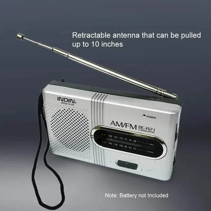 Battery Operated Portable AM/FM Radio - A-1 Thread Vault