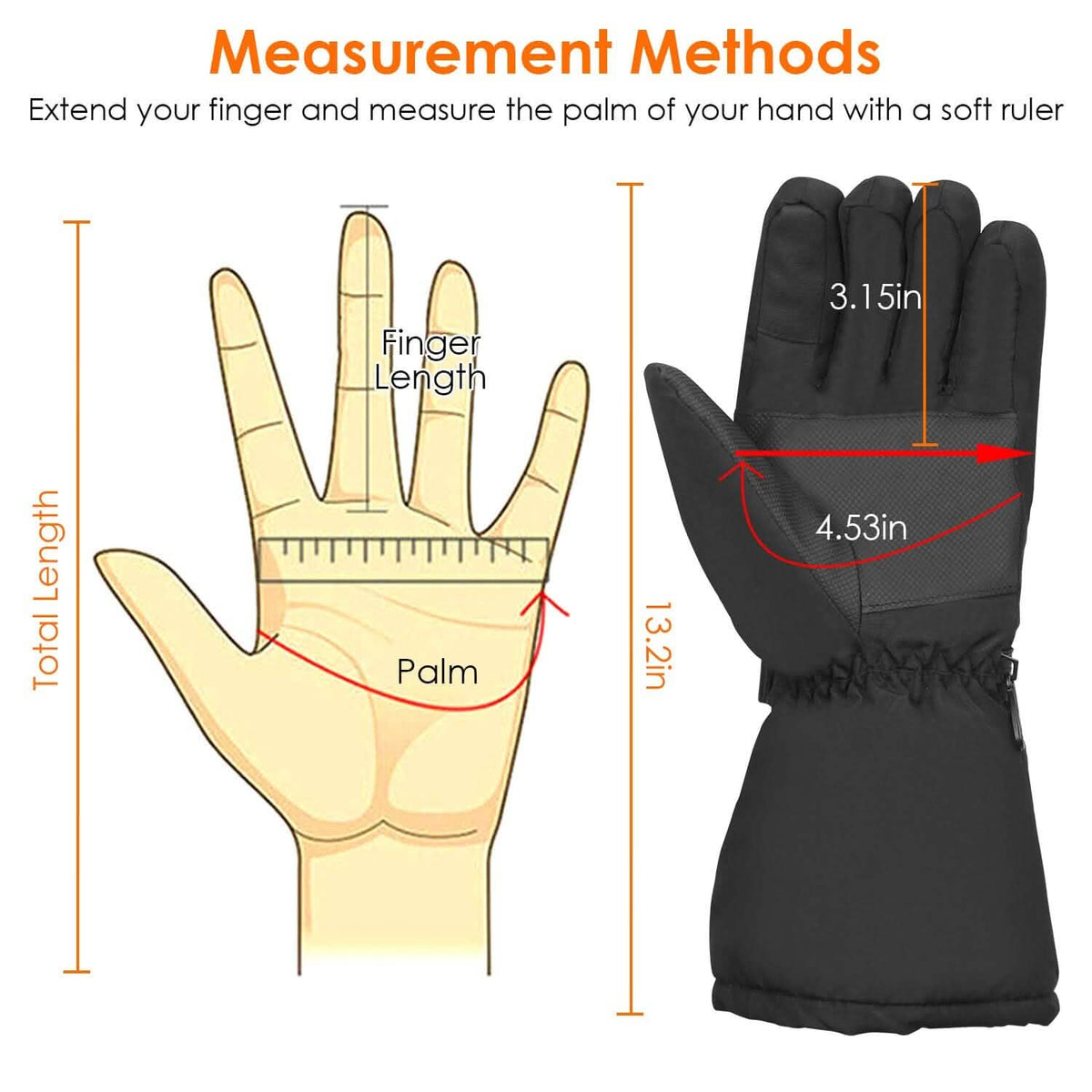 Battery Powered USB Touchscreen Thermal Gloves - A-1 Thread Vault