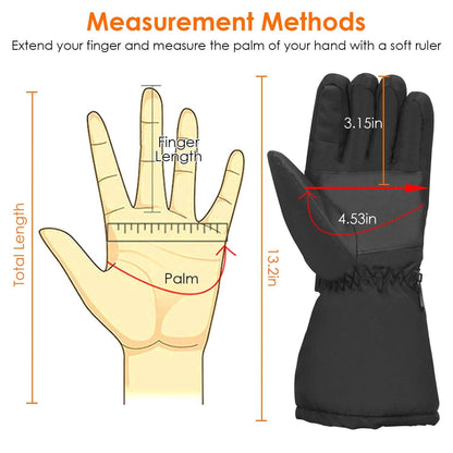 Battery Powered USB Touchscreen Thermal Gloves - A-1 Thread Vault
